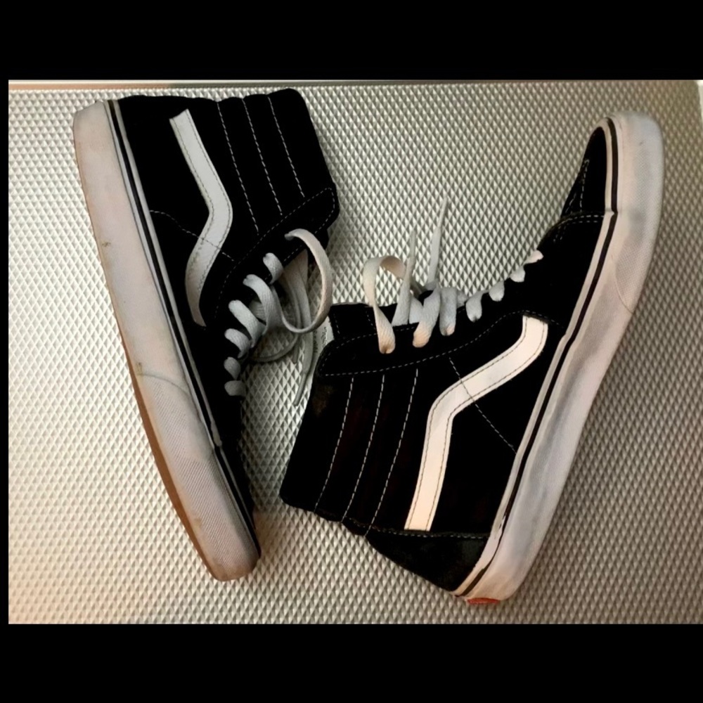 Old School High Top Vans